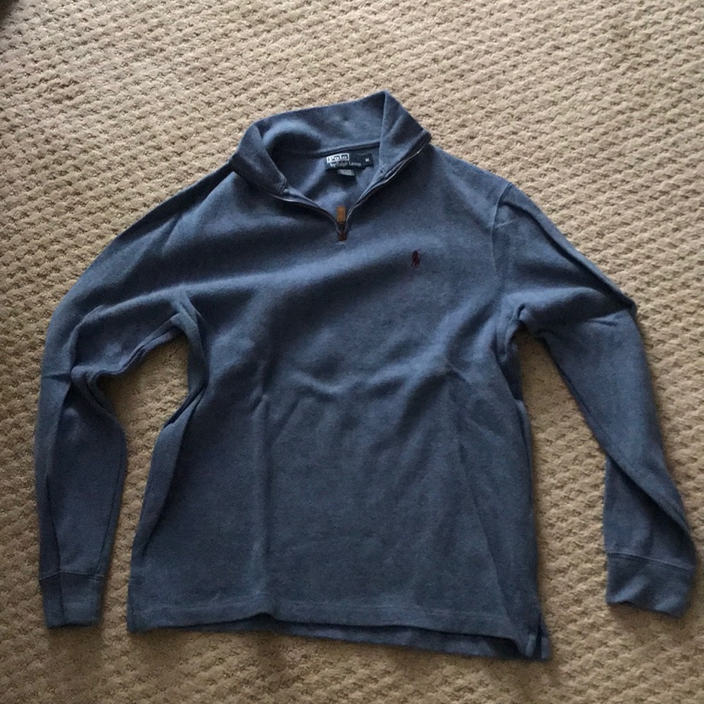 RALPH LAUREN POLO QUARTER ZIP SIZE M